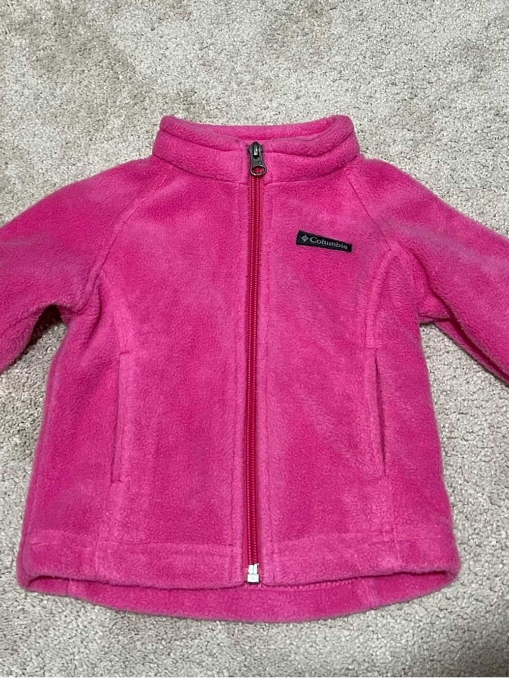 Columbia Kids' Pink Fleece Jacket Size 2T